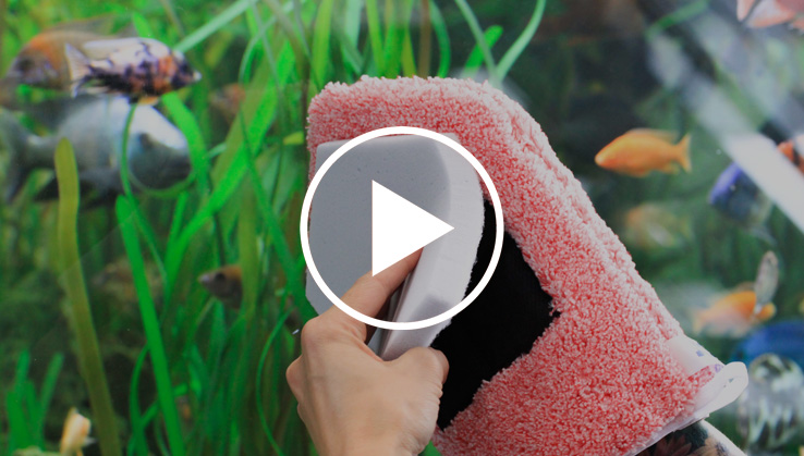 Jöst Aquarium Reinigungspad Superclean für Pentagon Handschuh